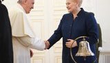 Грибаускайте обсудила с папой Франциском вызовы, с которыми сталкивается Литва и Европа