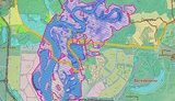 Власти обнародовали карты с возможными зонами затопления во время паводка. ФОТО