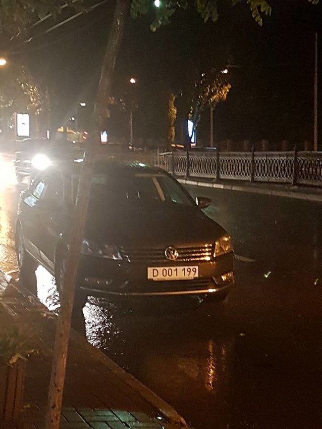 Kyiv police prevent Russian consul Zavorin from drunk driving, - journalist Lunkova 01 Kyiv police prevent Russian consul Zavorin from drunk driving, - journalist Lunkova 01