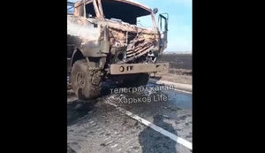 Знищено ворожу колону із паливом. ВIДЕО