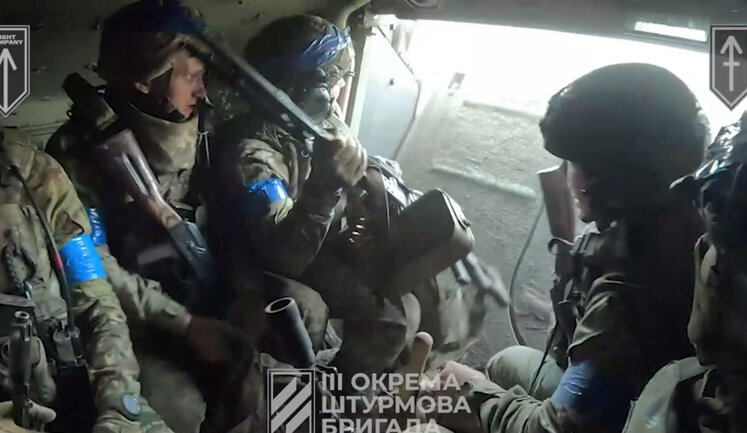 Первое GoPro с наступления в Харьковской области от Третьей штурмовой бригады. ВИДЕО