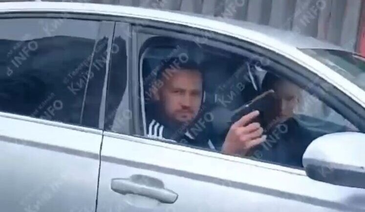 In Kyiv, police detained Audi passenger who fired pistol. VIDEO