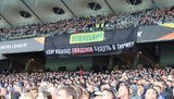 Активисты на матче "Динамо" вывесили баннер "Зеленский, когда убийцы Гандзюк будут в тюрьме?". ФОТО