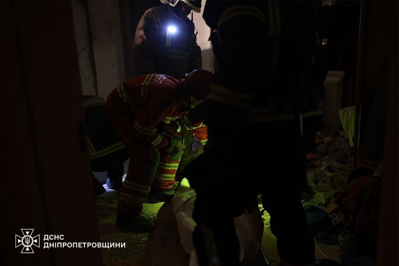 Strike on Dnipro on 8 November