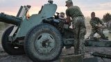 Артилеристи на Рівненщині відпрацьовують ведення вогню в умовах дії "ворожих" БПЛА і ДРГ. ФОТОрепортаж