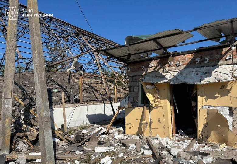 РФ вдарила по агропідприємству на Чернігівщині
