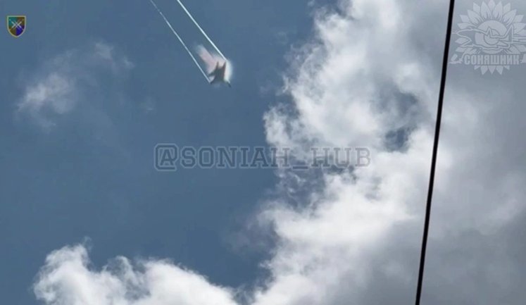 Ukrainian MiG-29 pilot destroyed bridge near Pokrovsk with air strike. VIDEO