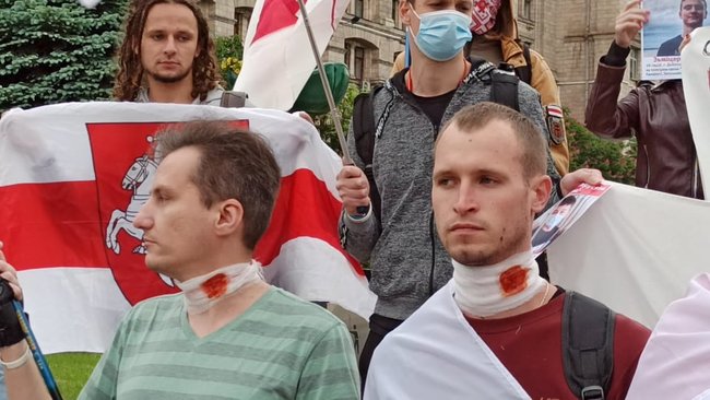 Акція солідарності з білоруськими дітьми-політвязнями пройшла в центрі Києва 17
