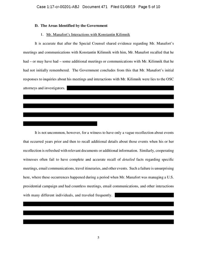 В 2016 году Манафорт обсуждал с Килимником план по мирному урегулированию ситуации в Украине 05