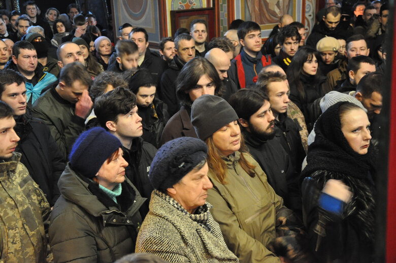 Із чотирма бійцями диверсійної групи Братства, які загинули на Брянщині в грудні 2022 року, попрощалися у Києві 10