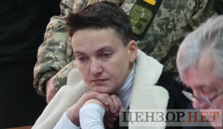 Савченко объявила голодовку