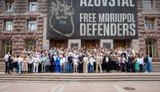 В Киеве отметили 36-ю годовщину первого поднятия украинского флага у здания мэрии, - Кличко