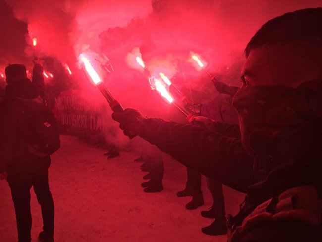 Націоналісти провели у Львові смолоскипну ходу в річницю загибелі Шухевича 10