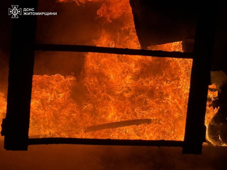 Zhytomyr region after shelling