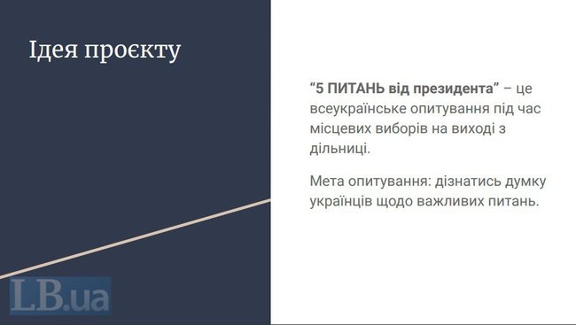 Опитування під час місцевих виборів будуть проводити волонтери в накидках із написом 5 запитань від президента, - ЗМІ 01