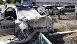 Лобове зіткнення дорогою на виклик: в Ізюмі Харківської області двох поліцейських госпіталізували у важкому стані. ФОТО