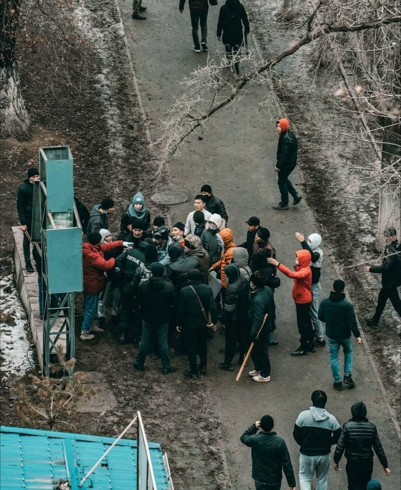 Протесты 6 января в Алматы 03