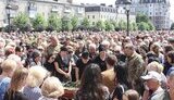 Прощання з командиром штурмової групи, ексмером Умані Олександром Цебрієм
