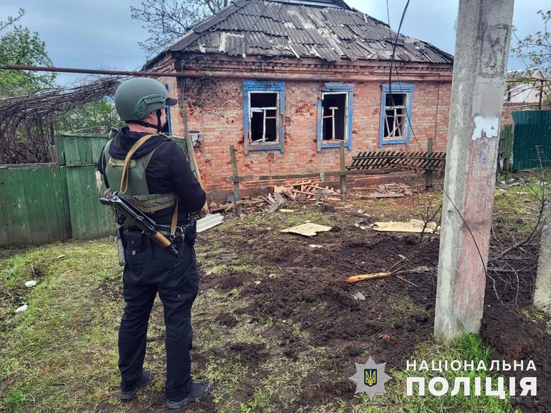 Последствия вражеских обстрелов Донецкой области 06