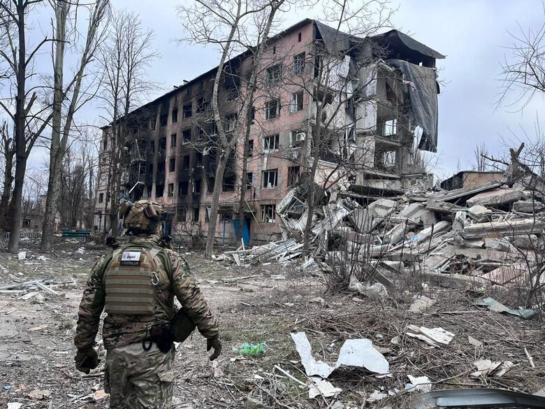 One person killed and one wounded as result of Russian missile strikes on Avdiivka 03