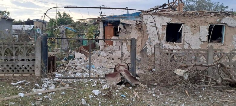 Последствия очередной массированной атаки врага на Херсонщину 06 Последствия очередной массированной атаки врага на Херсонщину 06