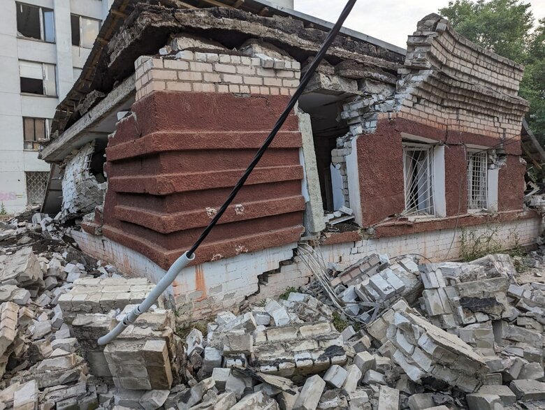 Последствия вражеских обстрелов Херсонской области 02