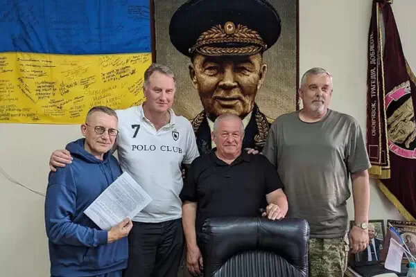 Волейбол сидячи для ветеранів