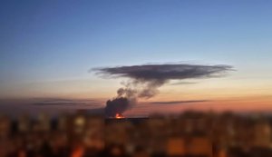 пожар на складе