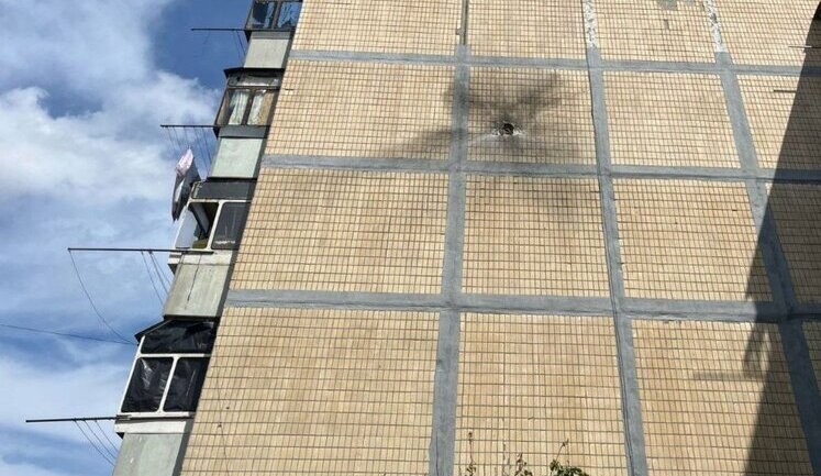 Enemy continues shelling frontline areas of Dnipropetrovsk region; enterprise and homes damaged. PHOTOS