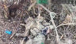 ліквідований окупант поблизу часового яру