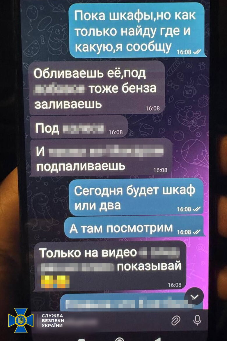 затримані підпалювачі