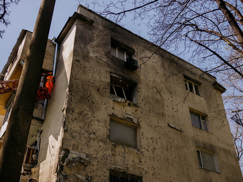 Последствия атаки на Одессу 21 апреля