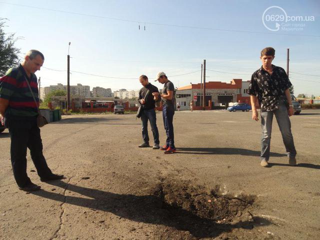 обстрел мариуполь