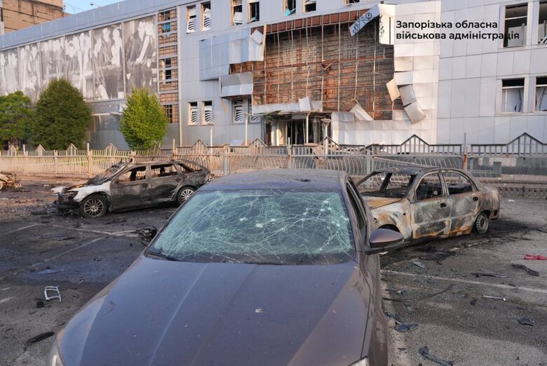 Zaporizhzhia after the shelling