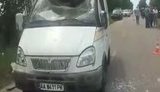 Полиция показала кадры с места нападения на автомобиль "Укрпочты" в Полтавской области. ВИДЕО