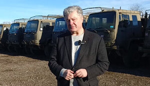 UK buys batch of 54 DAF trucks for AFU soldiers. PHOTOS