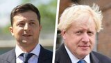 Zelenskyi wishes Johnson speedy recovery
