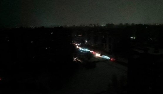 Blackout in the Moscow region