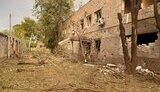 Наслідки обстрілу Ізюму