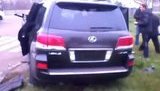Head of National Agency for Euro-2012 Volodymyr Kovalevskyy Nearly Killed Two People Speeding. VIDEO