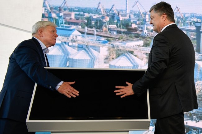 Порошенко открыл новые мощности холдинга Вадатурского 02