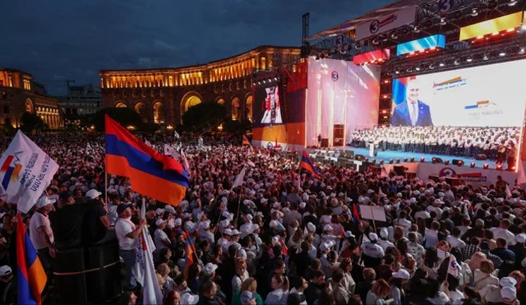 ЦВК Вірменії відмовилася знімати з виборів проросійський блок, який протистоїть Пашиняну
