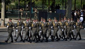 Військові Збройних Сил України взяли участь у військовому параді Франції. ВІДЕО+ФОТОрепортаж