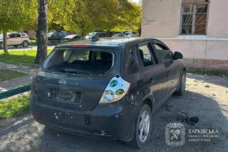 Чугуїв після обстрілу