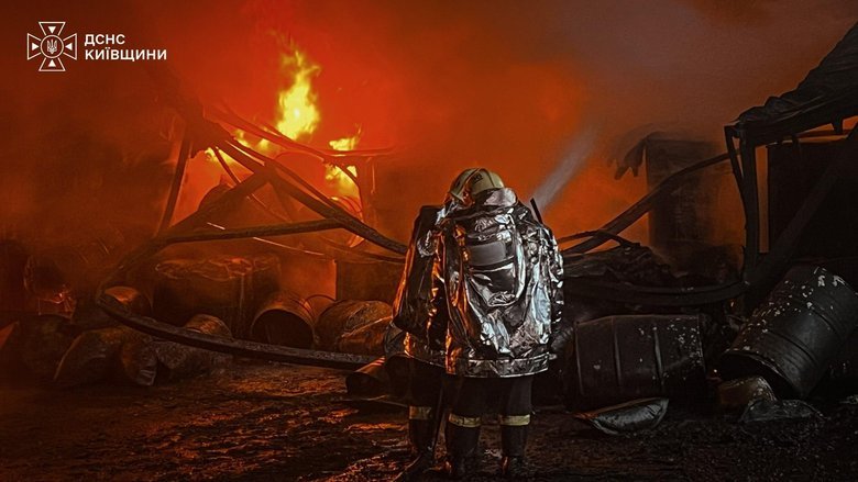 удар рф по підприємству на Київщині