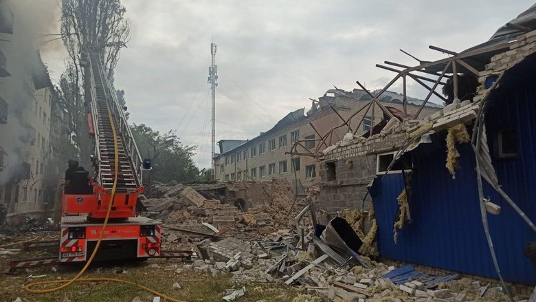 удари по Донеччині