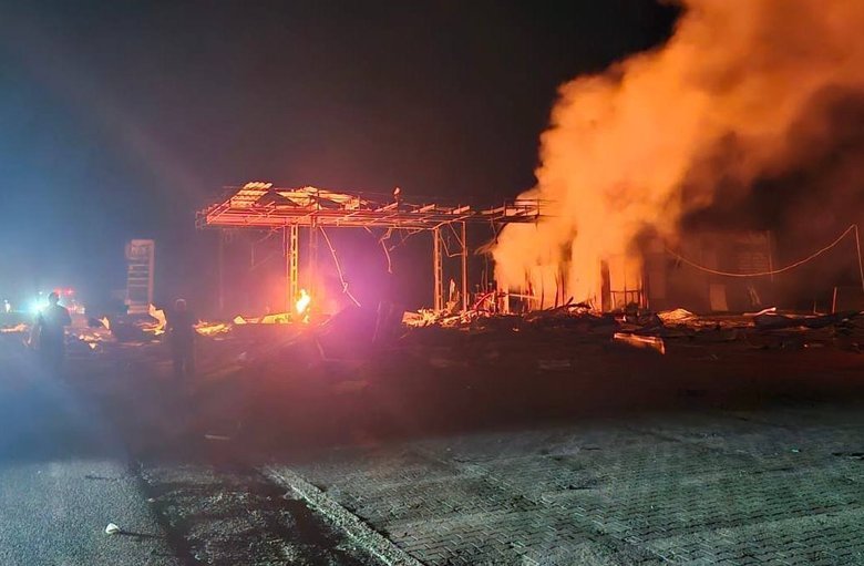 Shelling of the Odesa region
