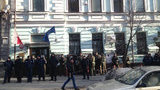 Акція протесту біля польського консульства відбулася у Харкові. ФОТО