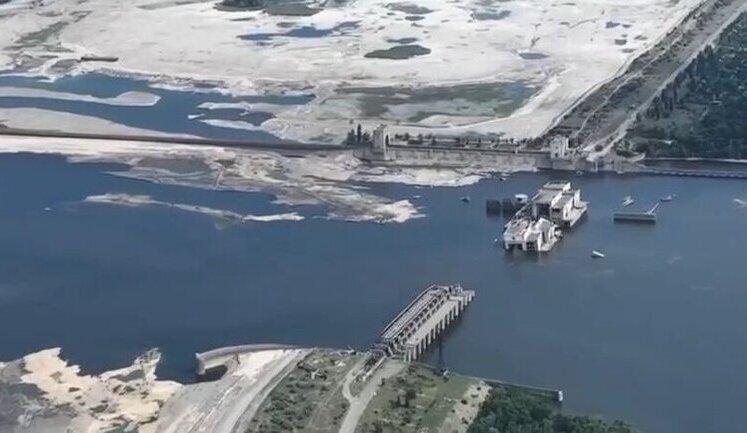 "Укргідроенерго" оцінило збитки внаслідок руйнування Каховської ГЕС росіянами у 10 мільярдів на рік
