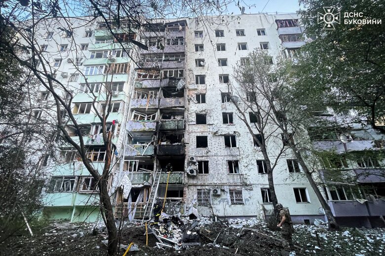 масований обстріл